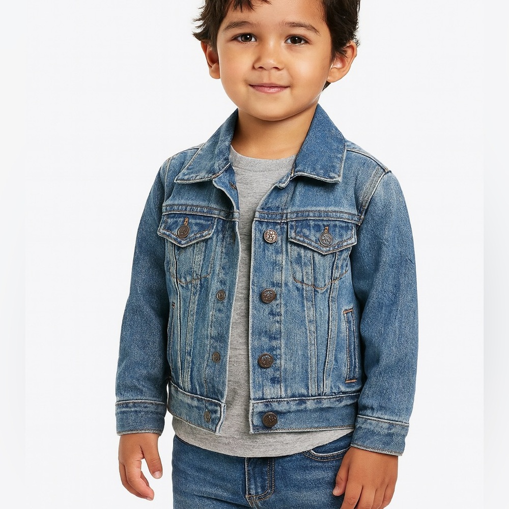 Ironwood Trading Company Boys Denim Jacket - Size 5 - 100% Cotton